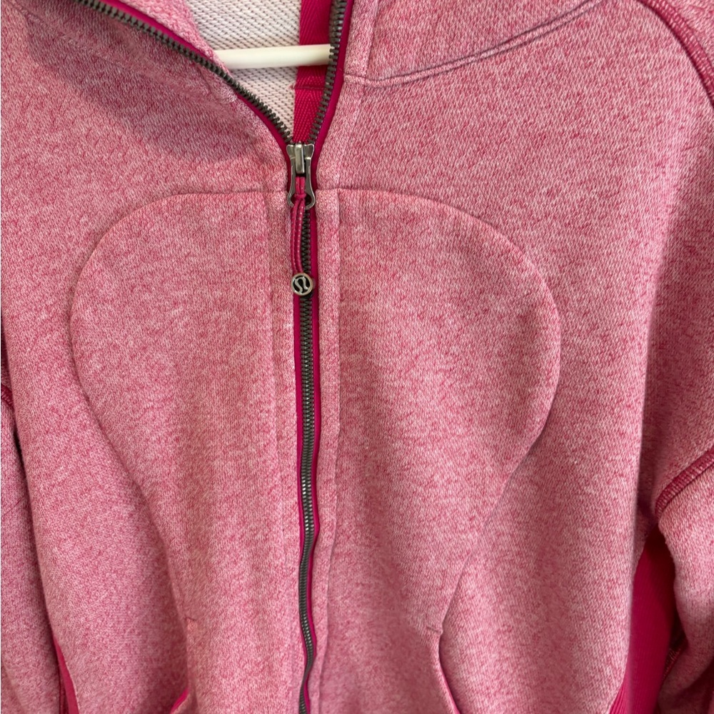 Pink Zip-Up Hoodie - Picture 2 of 5